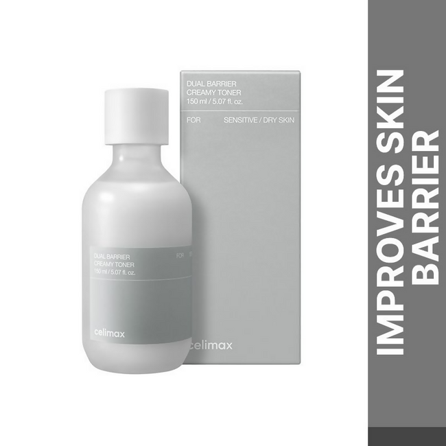 Celimax Dual Barrier Creamy Toner - Korean Skin Care Main Image