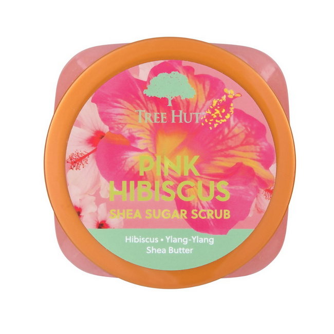 Tree Hut Pink Hibiscus Shea Sugar Scrub Main Image