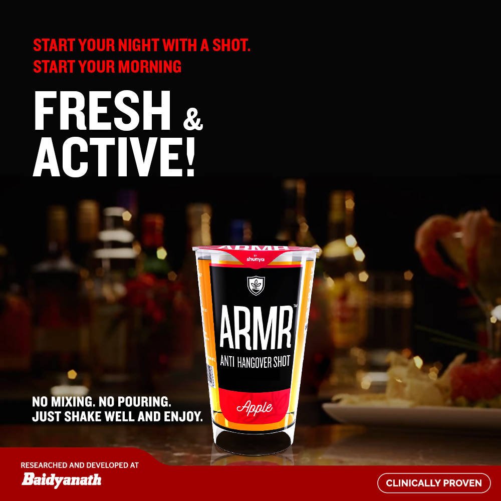 ARMR Anti Hangover Shot Apple