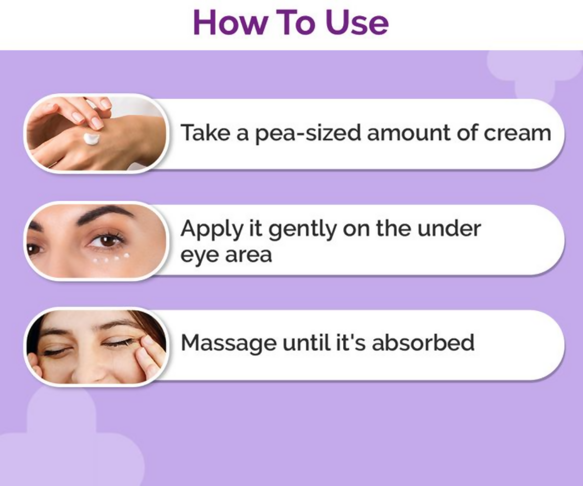 The Derma Co Snail Peptide 96 Under Eye Repair Cream With Snail Mucin & Peptide Complex For Dark Circles & Puffiness