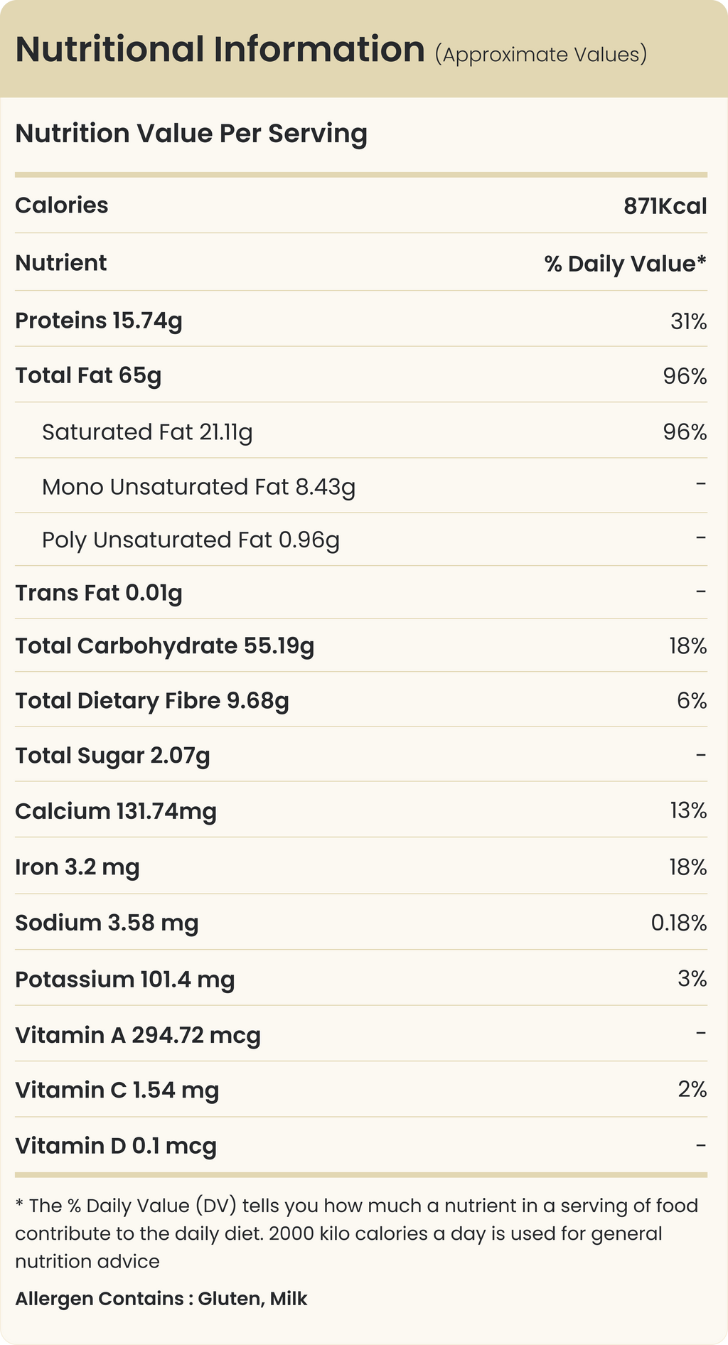 Pista House Walnut Cookies