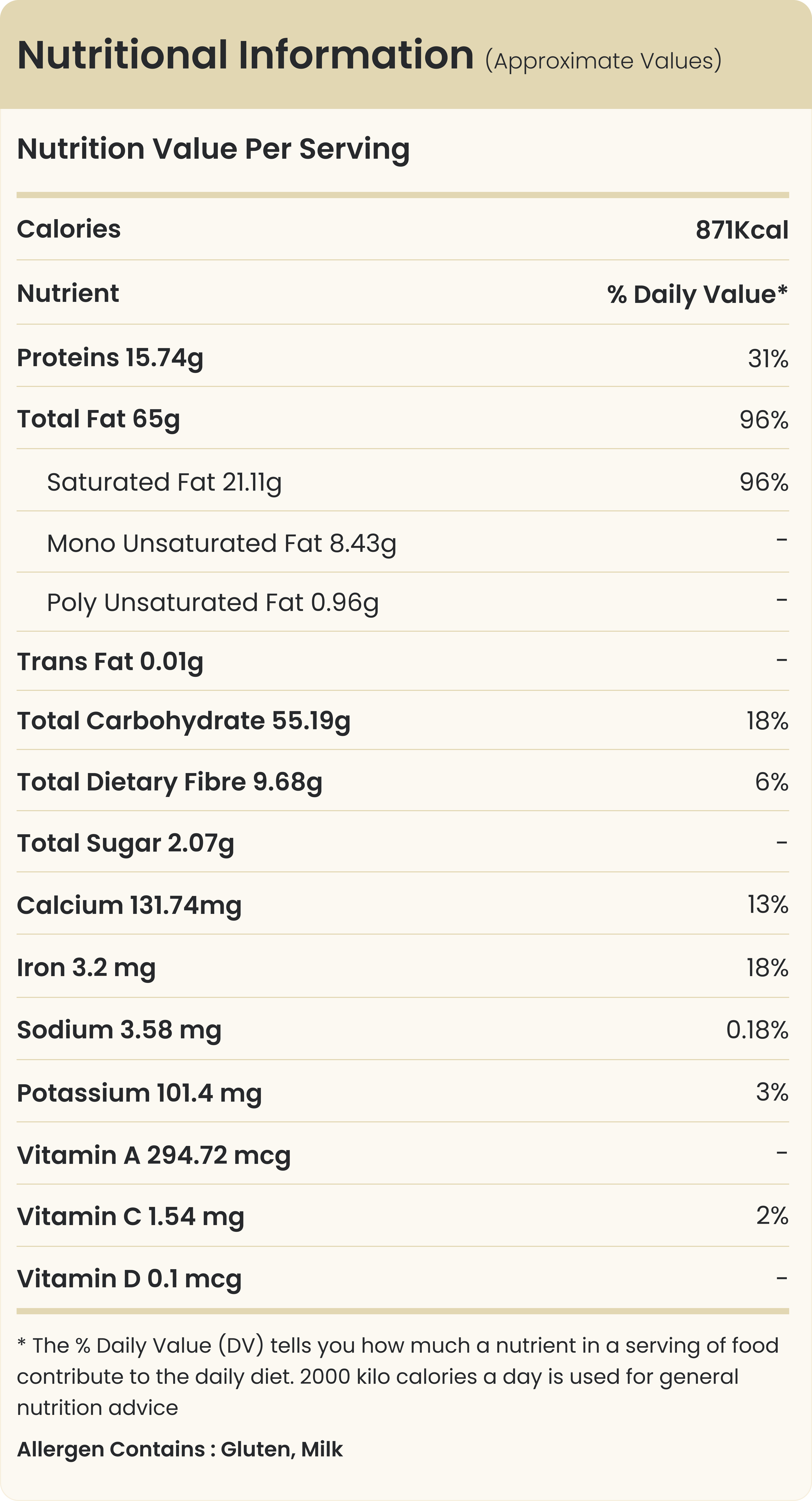 Pista House Walnut Cookies