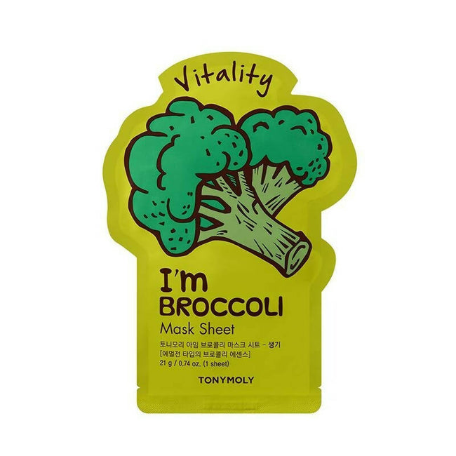 Tonymoly I'M Broccoli Mask Sheet - Korean Skincare Hover Image