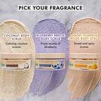 mCaffeine Blueberry Breeze Body Scrub, Exfoliates, Removes Tan, Fruity Blueberry Aroma