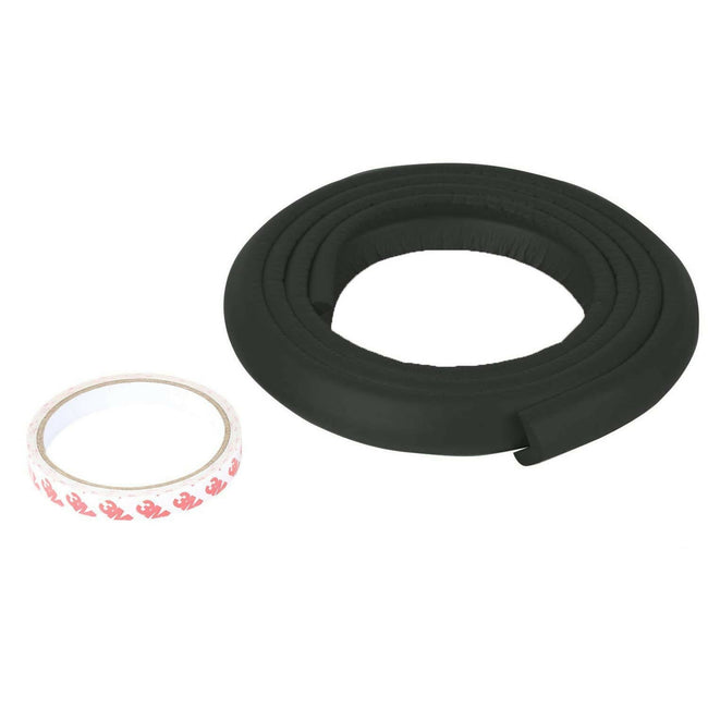 Safe-O-Kid Unique High Density 2 Mtr Long U - Shaped 4 Edge Guard Strips - Black Main Image