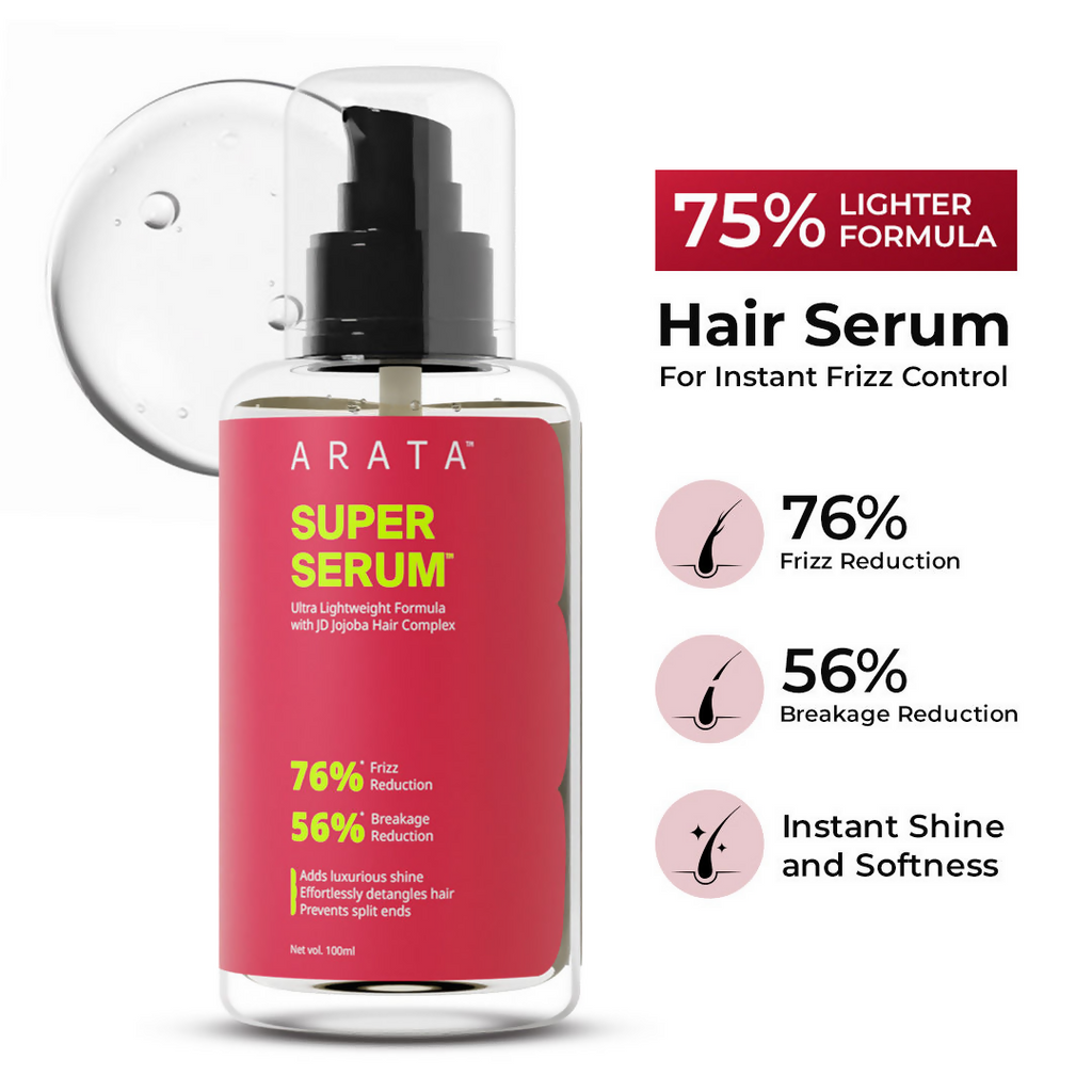 Arata Super Serum With JD Jojoba Hair Complex For Glossy