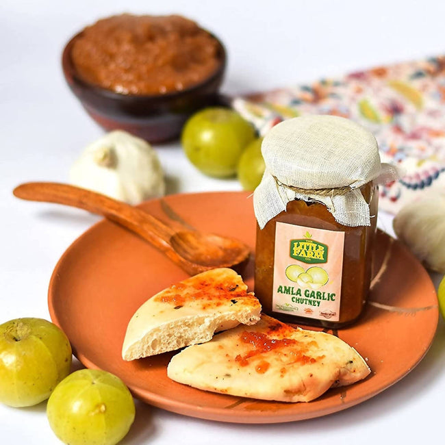 The Little Farm Co Amla Garlic Chutney Main Image