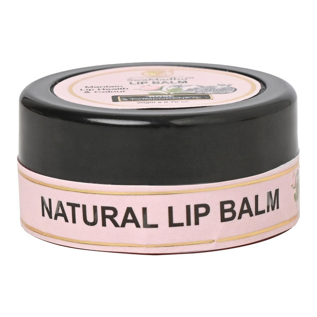 Tatvik Ayurveda Swamadhu Lip Balm & Tint (Rose & Pomegranate) Hover Image