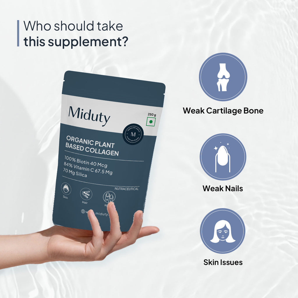 Miduty by Palak Notes Organic Plant Based Collagen