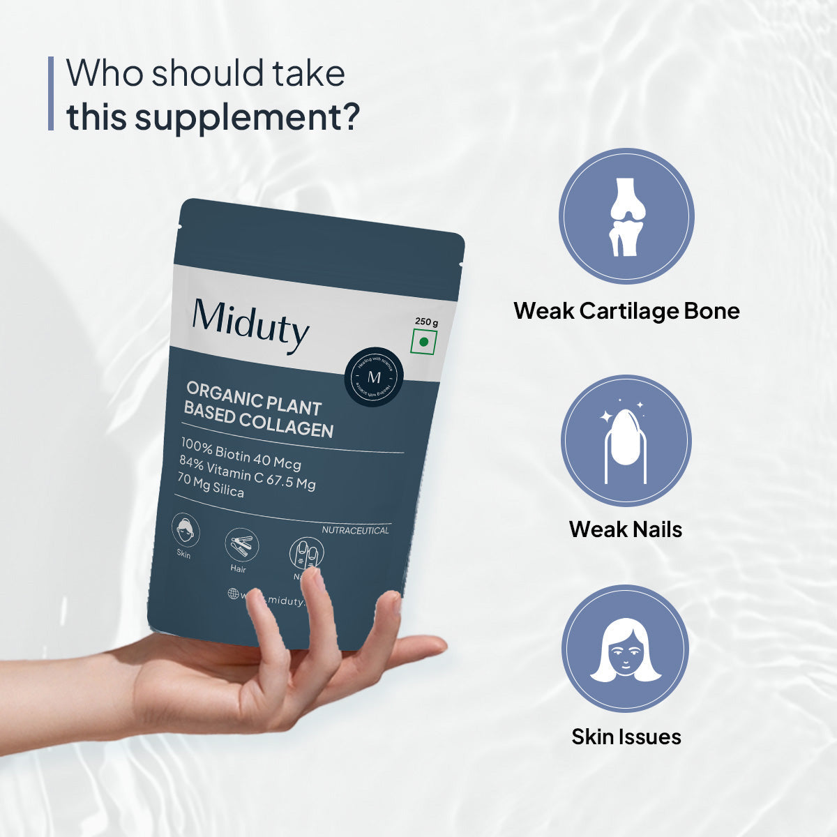 Miduty by Palak Notes Organic Plant Based Collagen