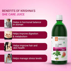Krishna's Herbal & Ayurveda She Care Juice for Women Wellness