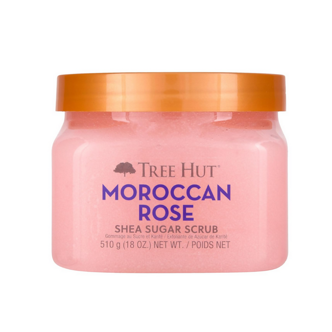 Tree Hut Shea Sugar Scrub Moroccan Rose Hover Image