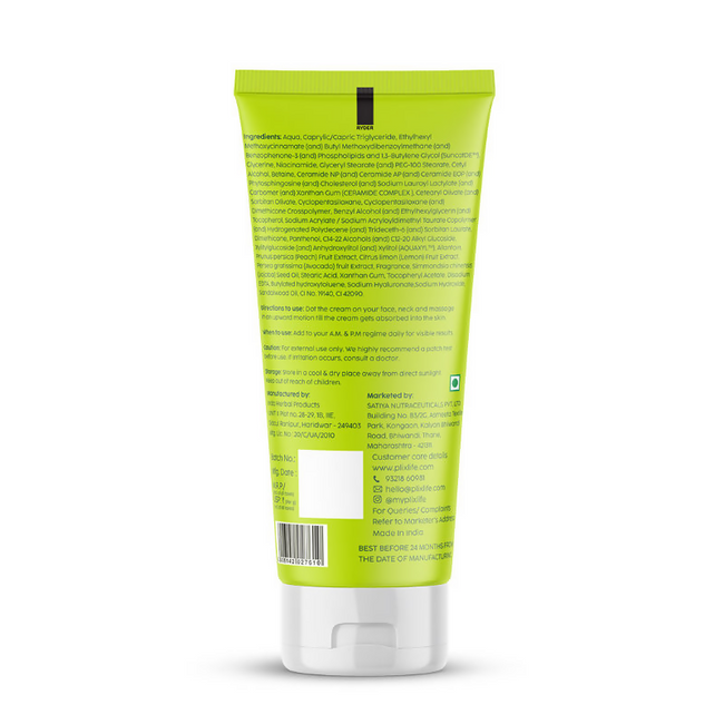 PLIX The Plant Fix Avocado 1% Ceramide Moisture Rush Barrier Repair Cream With SPF 20 Main Image