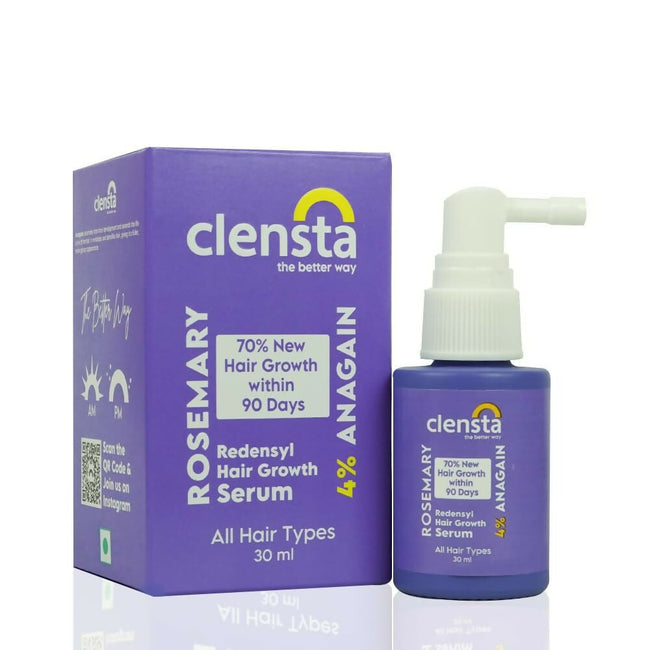 Clensta Rosemary Redensyl Hair Growth Serum Hover Image