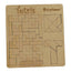 Kraftsman Wooden Tetris Block Jigsaw Puzzle Board | Made In India (Tetris, Tangram, T Puzzle)