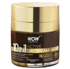 Wow Skin Science 10 in 1 Active Day Cream SPF 20 | Multi-Benefit Moisturizer | Daily Sun Protection