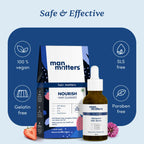 Man Matters Hair Growth Combo - Biotin Hair Gummies & Advanced Hair Serum