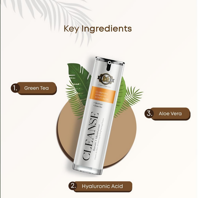 Cleanse Ayurveda Face Serum Moisturizer Main Image