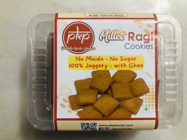 Sagore Ragi Jaggery Millet Cookies Main Image
