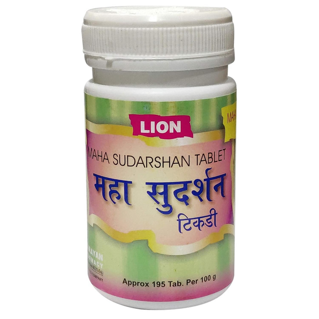Lion Ayurveda Maha Sudarshan Tablets Hover Image