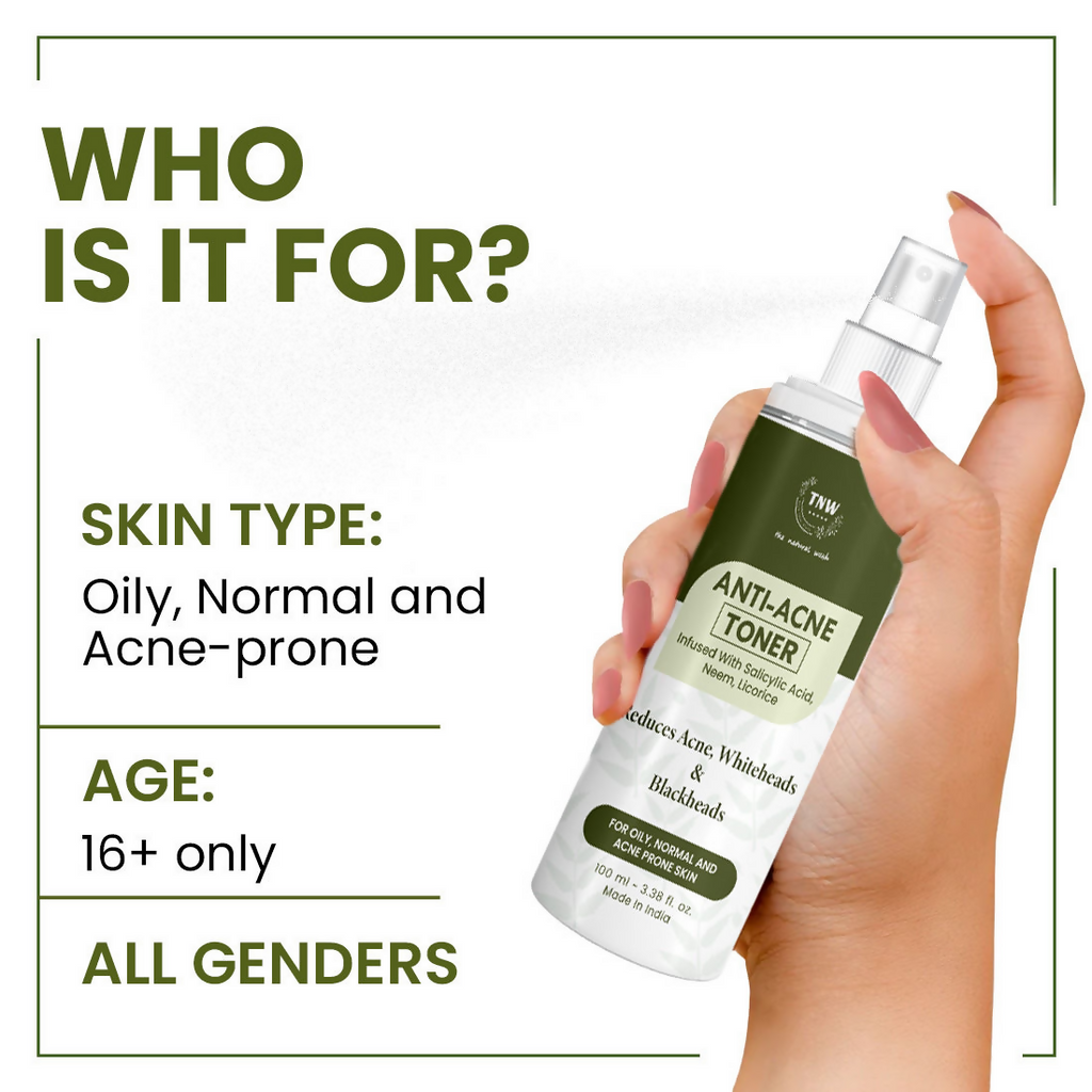 The Natural Wash Anti-Acne Toner With Salicylic Acid