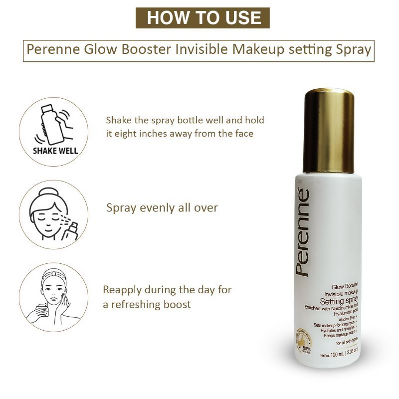 Perenne Glow Booster Invisible Makeup Setting Spray