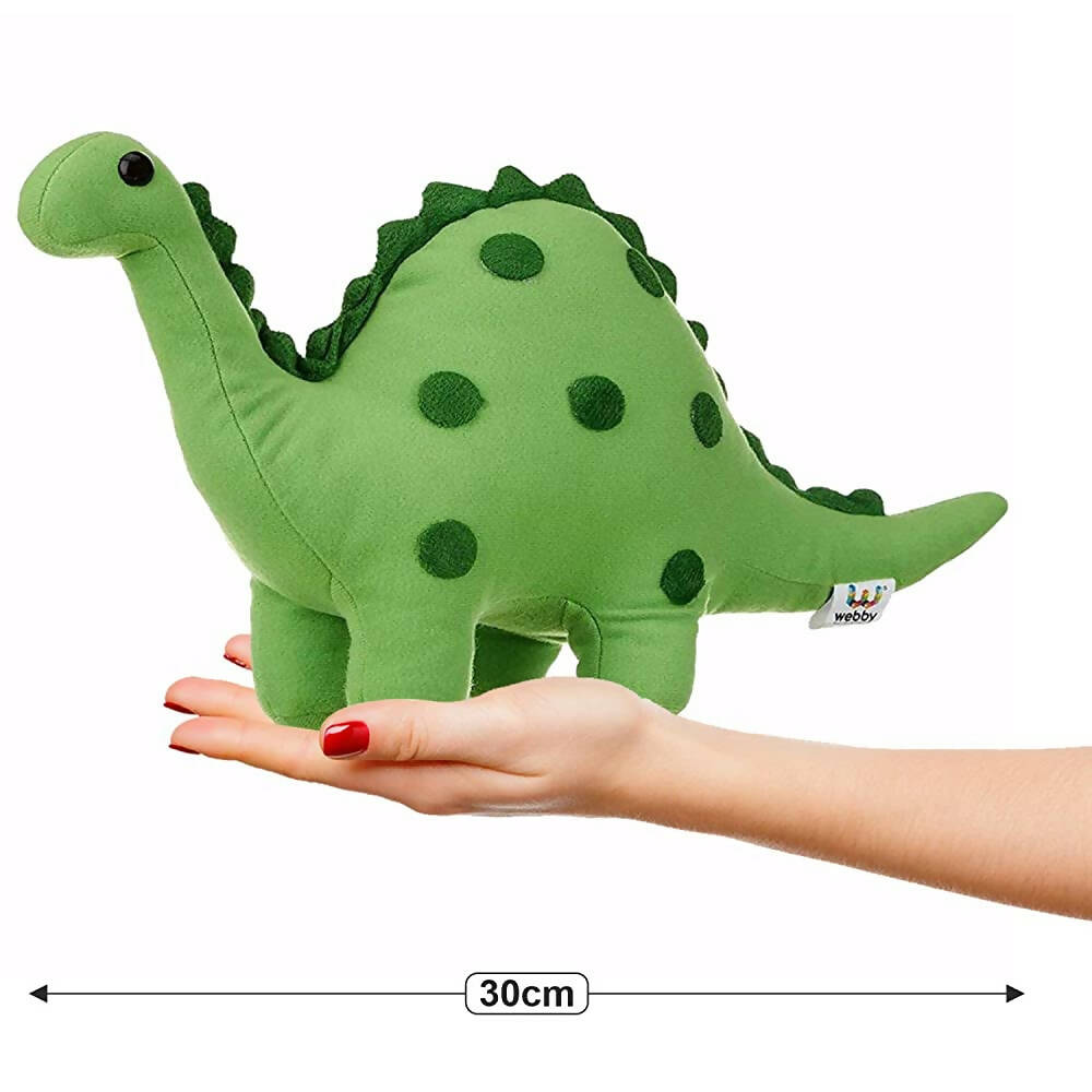 Webby Green Soft Dinosaur Plush Stuffed Toy-30cm