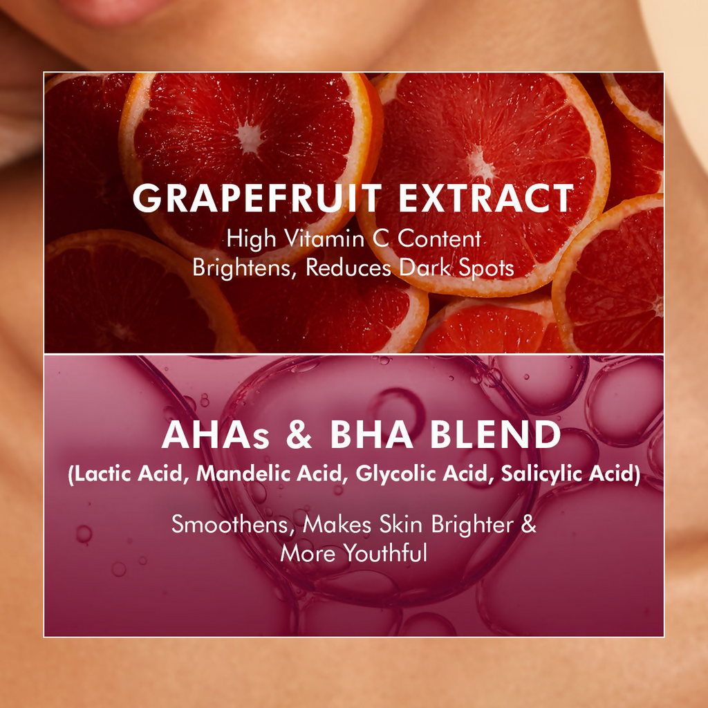 mCaffeine Glow Boost Grapefruit Body Scrub