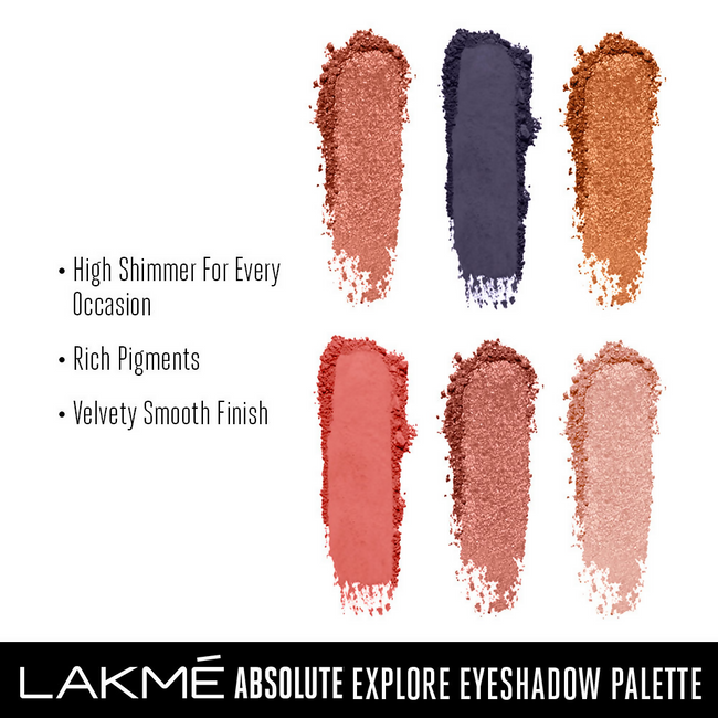 Lakme Absolute Explore Eye Shadow Palette - Desert Sunset Main Image