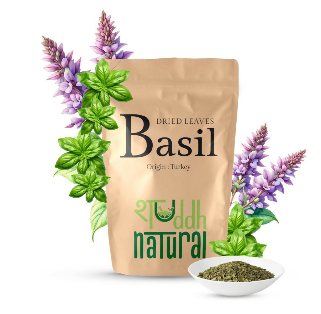 Shuddh Natural Premium Freeze Dried Culinary Turkish Basil