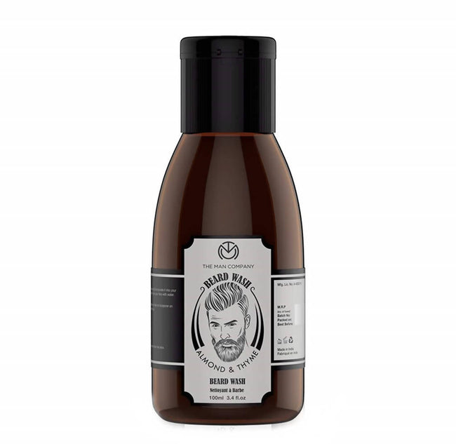The Man Company Beard Wash With Almond & Thyme Main Image