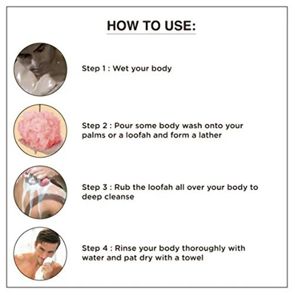 The Man Company Activated Charcoal Body Wash