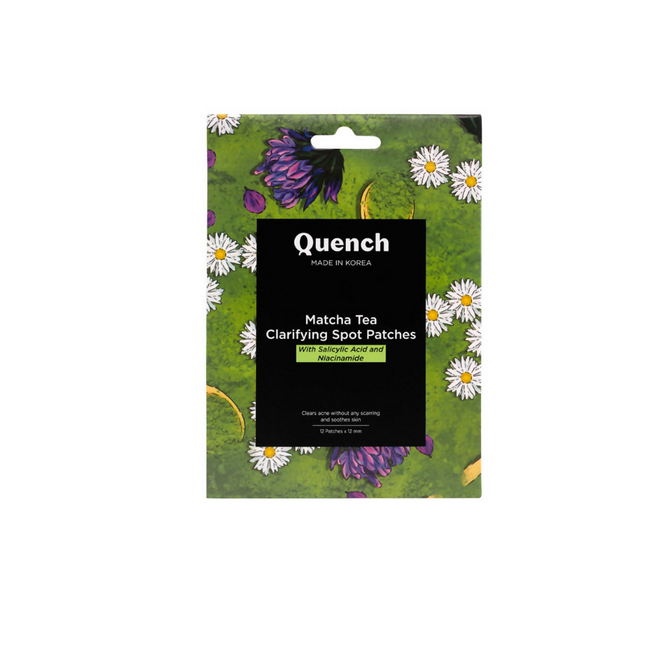 Quench Matcha Tea Clarifying Acne Patches Hover Image