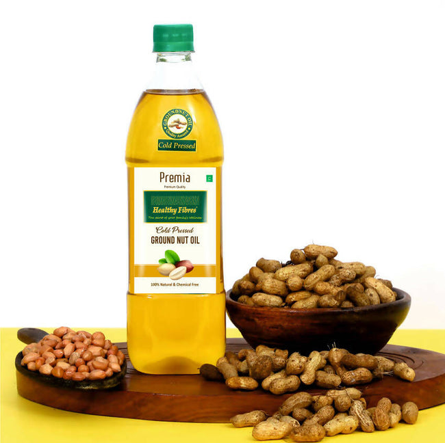 Healthy Fibres Cold Pressed Groundnut Oil Main Image