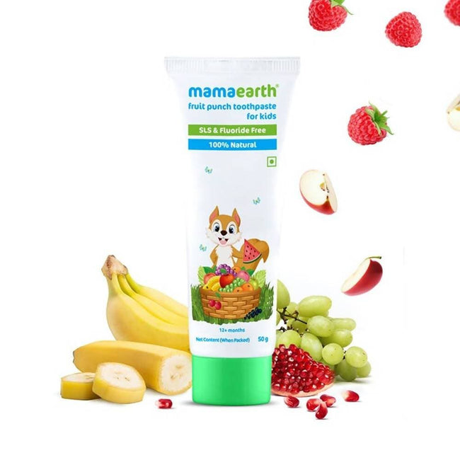 Mamaearth Fruit Punch Toothpaste For Kids Main Image