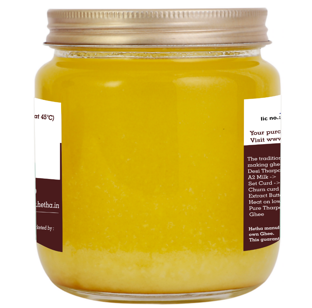 Hetha Tharparkar Cow A2 Cultured Bilona Ghee / A2 Ghee