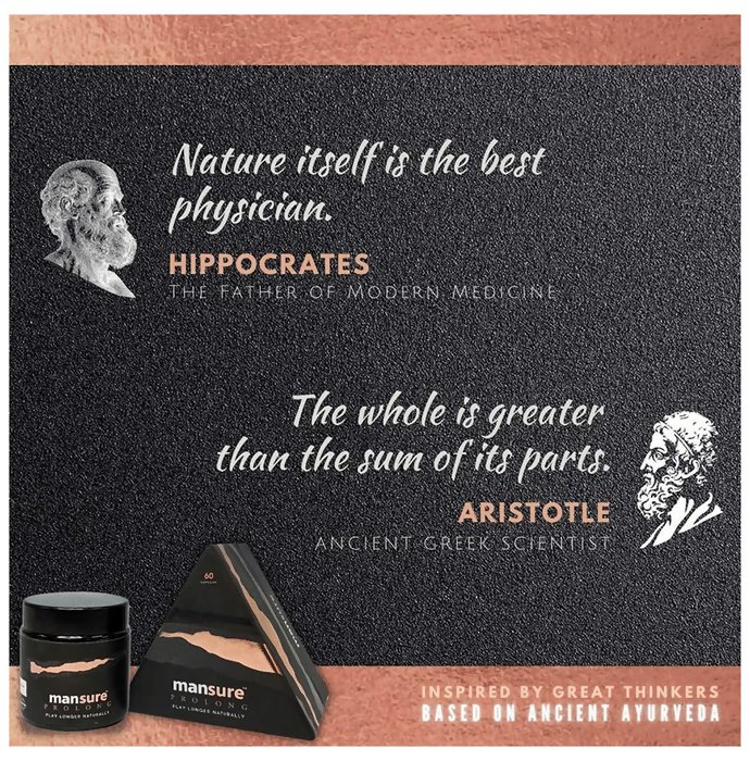 Mansure Prolong Capsules with Maca Root, Ginseng Ashwagandha & Safed Musli