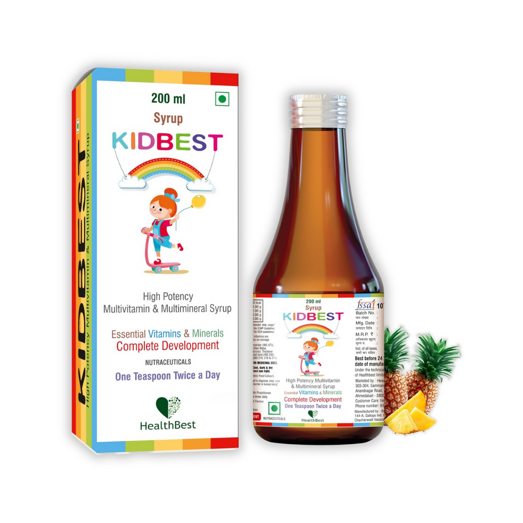 HealthBest Multivitamin Syrup For Kids
