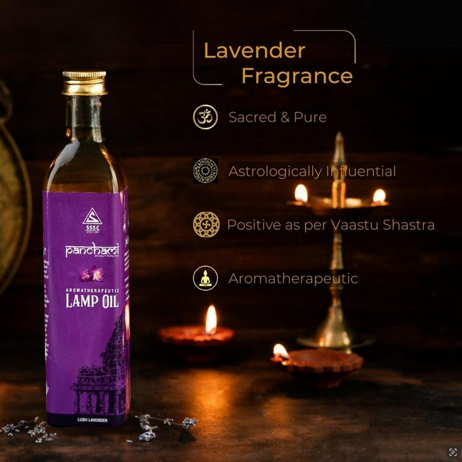 Panchami Sacred Fragrances - Lavender Lamp Oil Main Image