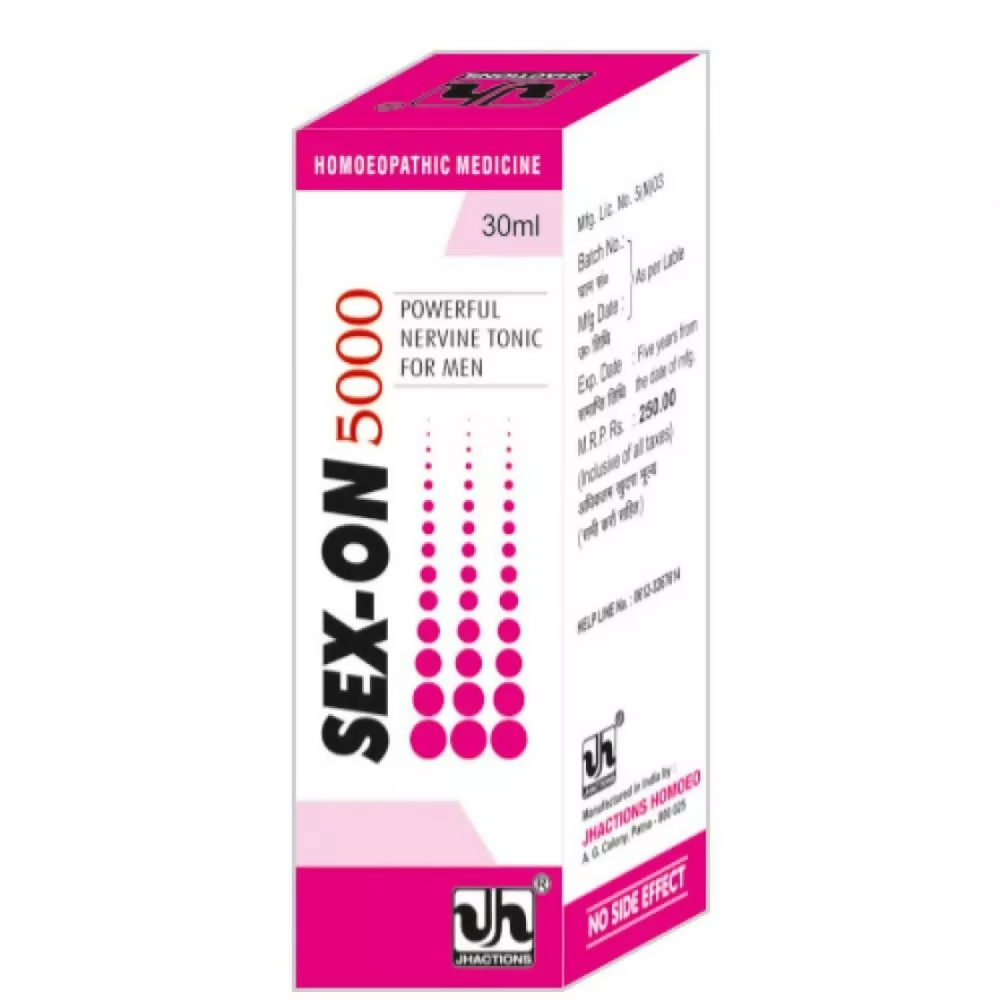 Jhactions Homeopathy Sex-On 5000 Drops