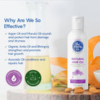 The Moms Co Natural Baby Hair Oil For Strengthens & Softens Baby's Hair