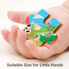 Webby Farm House Wooden Jigsaw Puzzle- 40 Pcs