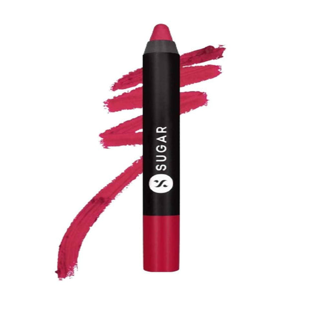 Sugar Matte As Hell Crayon Lipstick - Donna Pinciotti (Magenta Pink) Hover Image