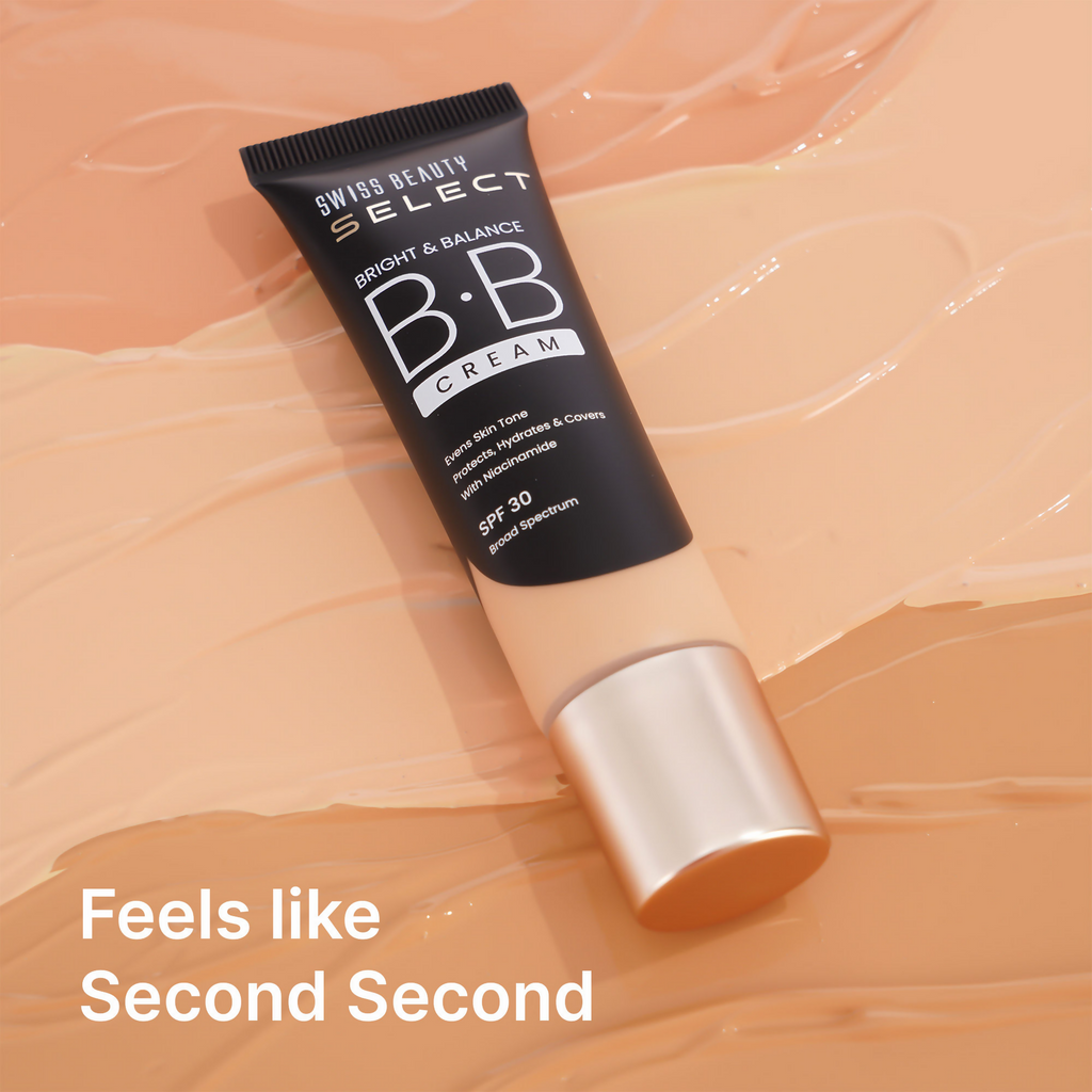 Swiss Beauty Select Bright & Balance BB Cream With Niacinamide - 1 Milk Shake