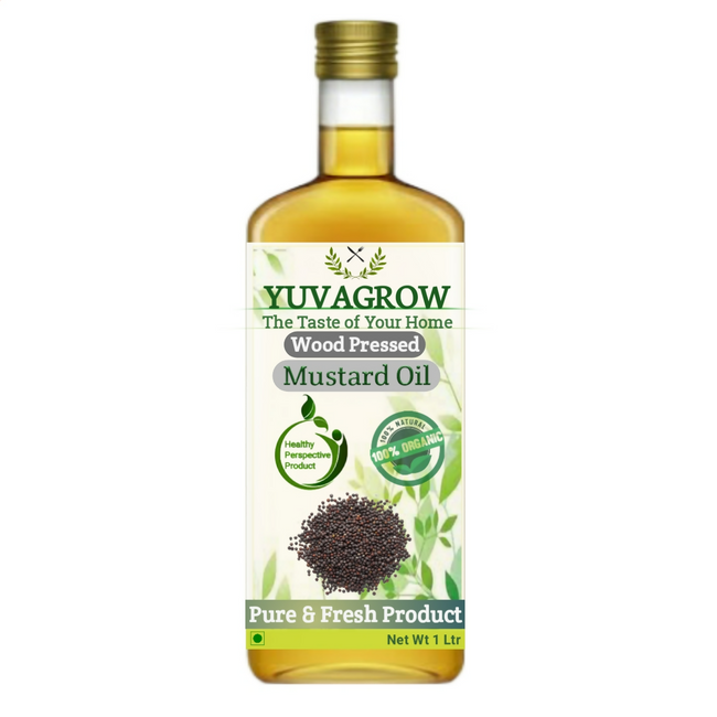 Yuvagrow Wood Pressed Mustard Oil Main Image
