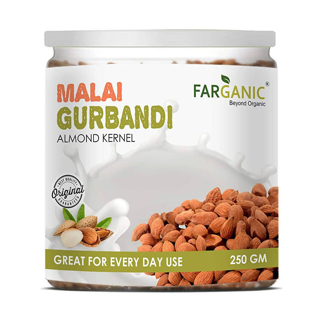 Farganic Malai Gurbandi Almonds Hover Image