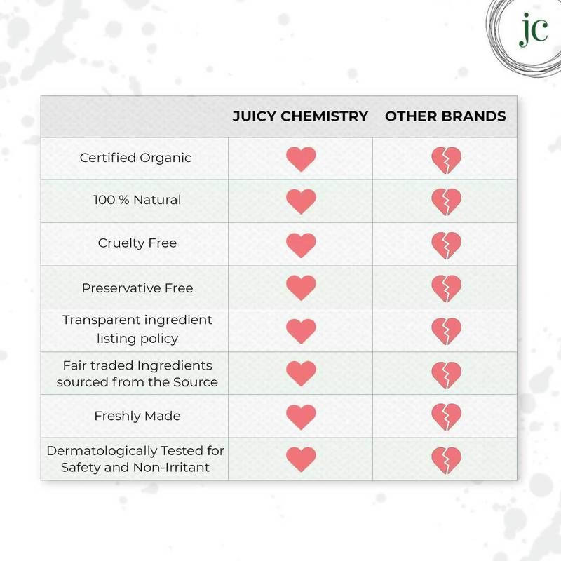 Juicy Chemistry Blood Orange & Rosehip Lip Scrub