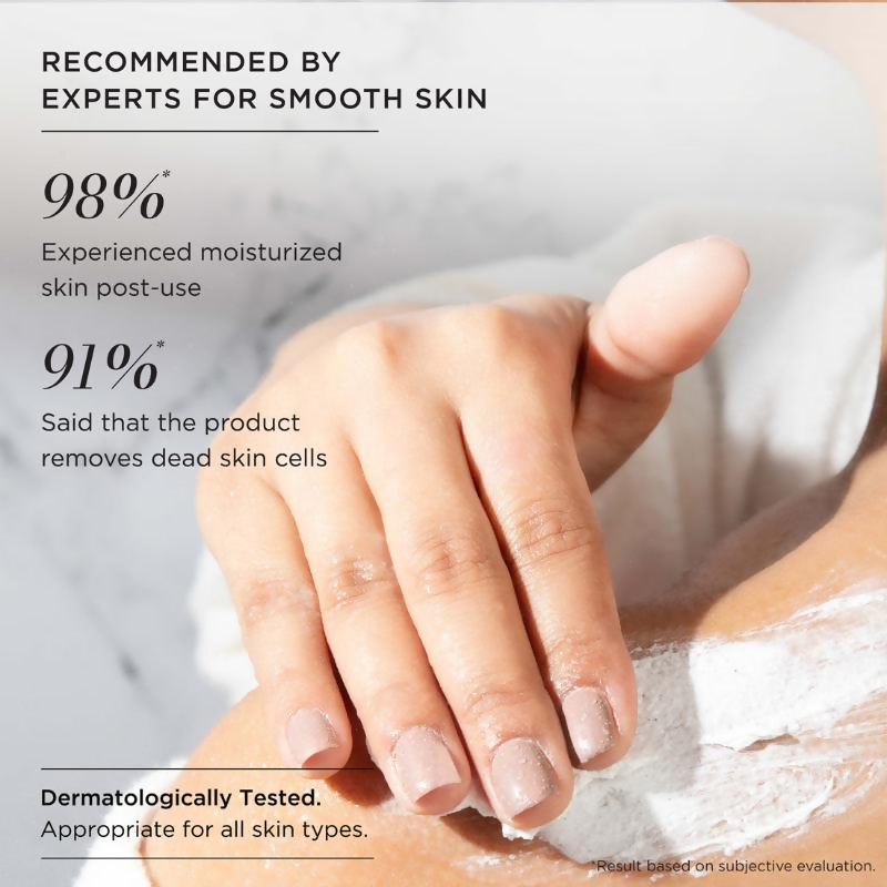 Kimirica Rice Powder Body Scrub Exfoliating + Cleansing For Soft & Smooth Skin