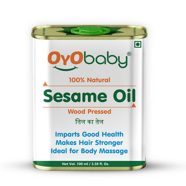 Oyo Baby 100% Natural Baby Oil For New Born Wood Pressed Sesame Oil
