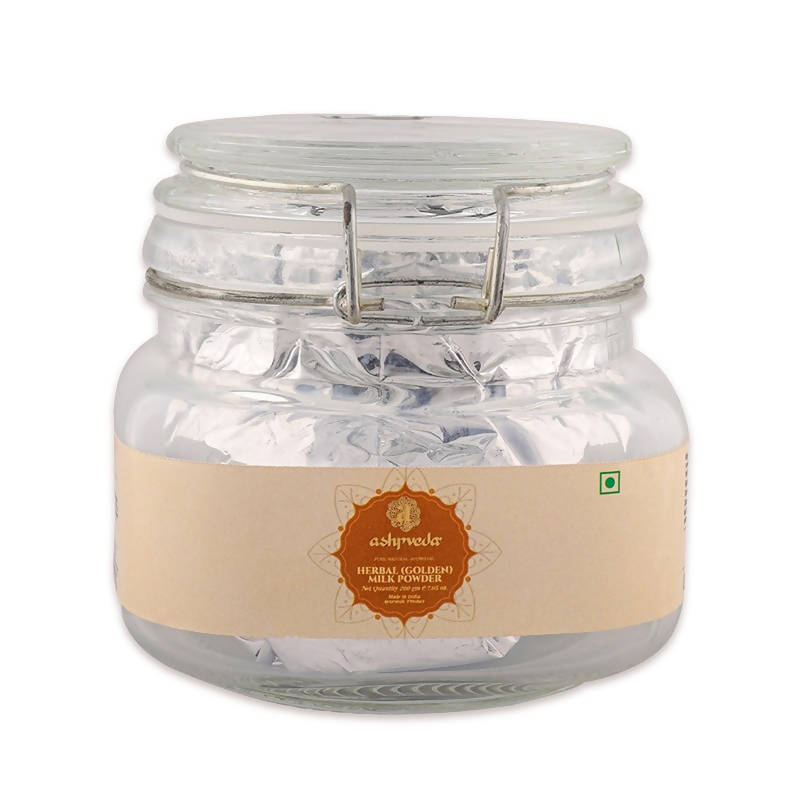 Ashpveda Herbal (Golden) Milk Powder
